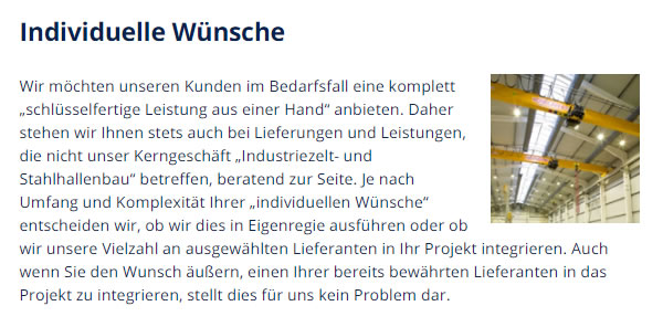 Industriezelte Leichtbauhallen