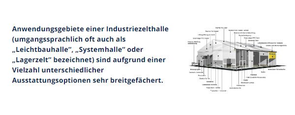 Industriezelthalle für Uedem