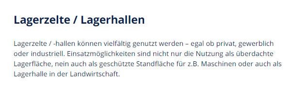 Lagerhalle