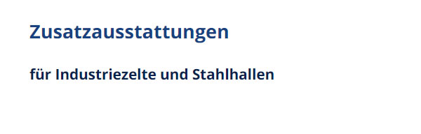Stahlhallen im Raum Uedem