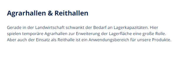Unterkunftszelte