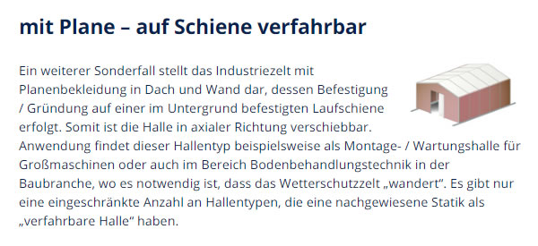 Zelthallen im Raum 47589 Uedem